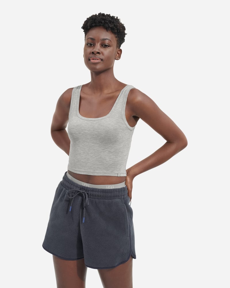 UGG Adrianne Tank Top for Women in Grey, Size XL, Ecovero