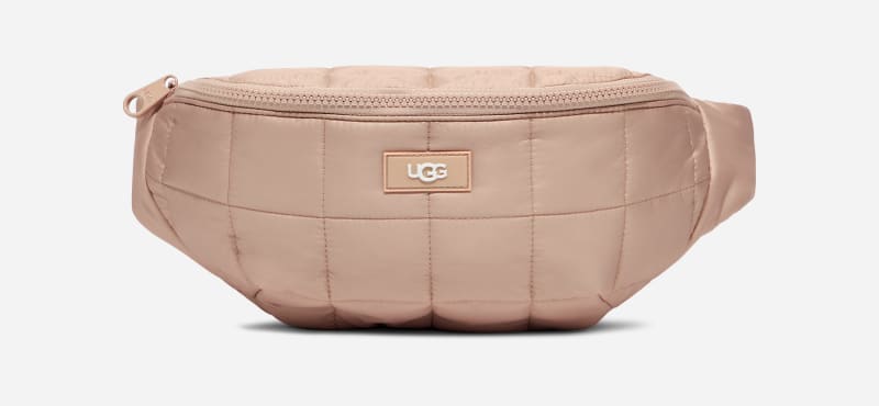 UGG® Gibbs Puff Belt Bag for Women in White, Size OS, Nylon