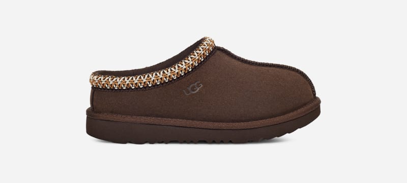 UGG® Tasman II for Kids in Dusted Cocoa, Size 13K, Suede/Polyester/Wool