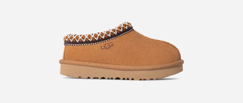UGG® Tasman II for Kids in Brown, Size 11, Suede/Polyester/Wool
