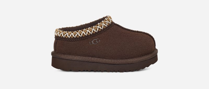 UGG® Tasman II for Kids in Dusted Cocoa, Size 7, Suede/Polyester/Wool
