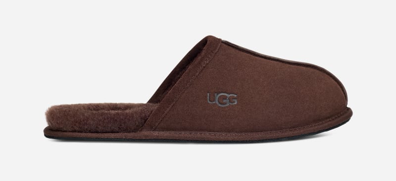 UGG® Scuff Slipper for Men in Dusted Cocoa, Size 7, Suede