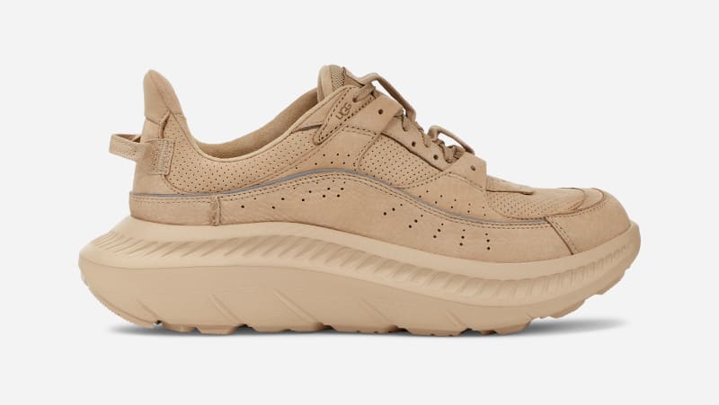 UGG® CA805 V2 Nubuck Trainer in Brown, Leather
