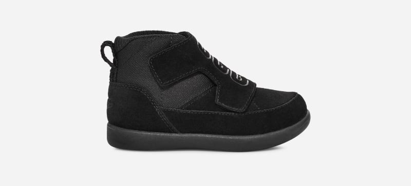 UGG® Stryder Washable Trainer in Black, Size 5, Suede/Textile/Polyester