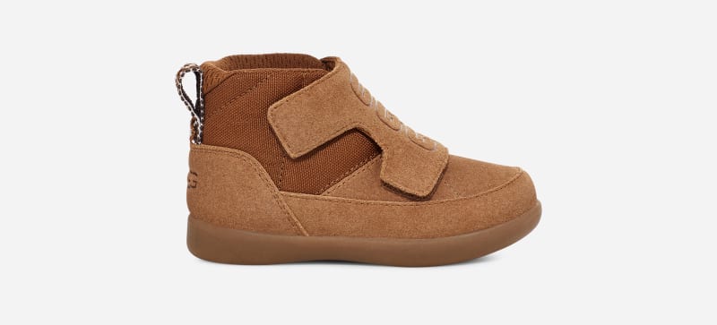 UGG® Stryder Washable Trainer in Brown, Size 5, Suede/Textile/Polyester