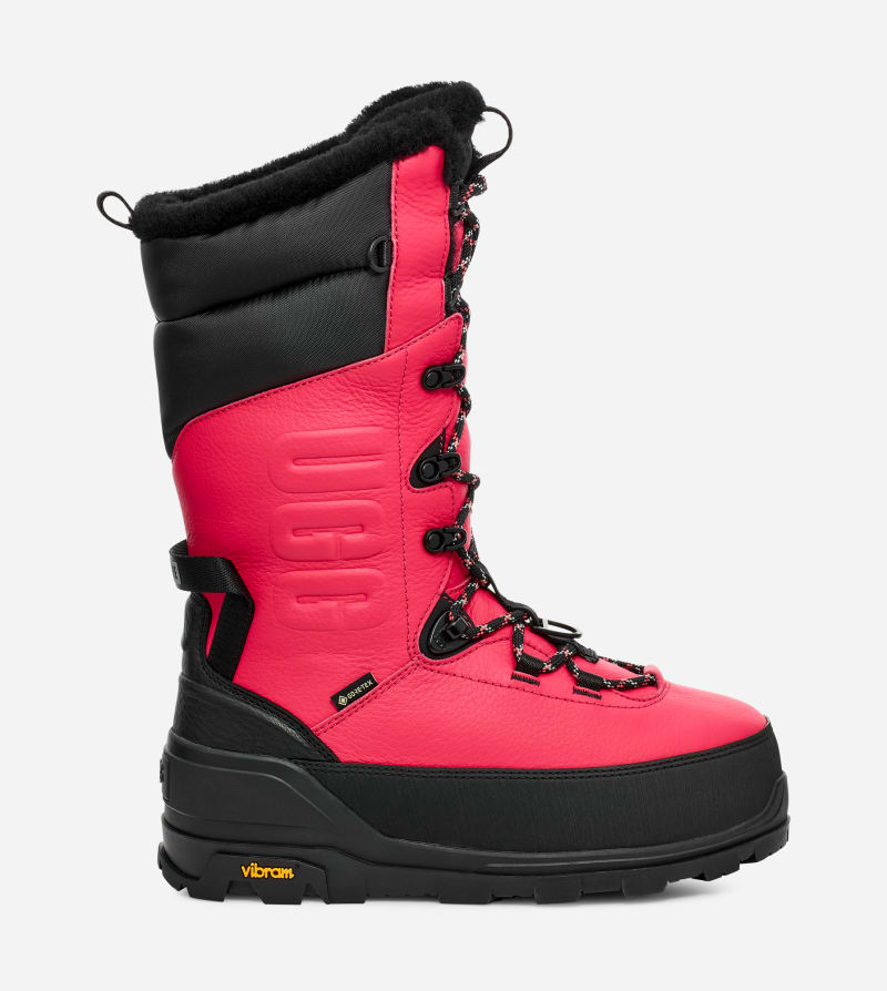 UGG® Shasta Tall Boot in Pink Glow, Size 8, Leather/Waterproof/Polyester