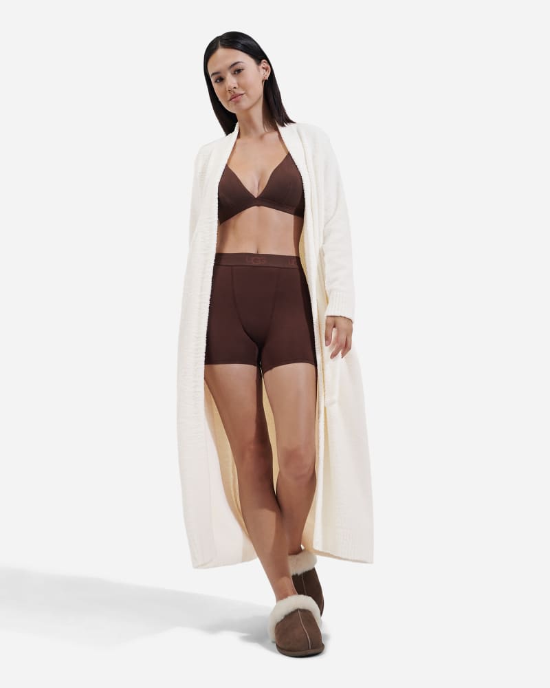 UGG® Lenny Robe II in White, Size 2XS
