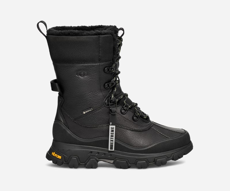 UGG® Adirondack Meridian Boot in Black, Size 8, Leather/Waterproof/Wool
