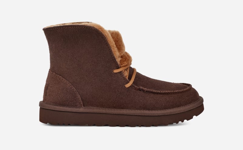 UGG® Diara Slipper for Women in Brown, Size 3, Leather