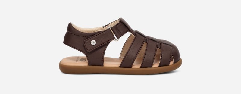 UGG® Kolding Sandal for Kids in Brown, Size 10, Synthetic