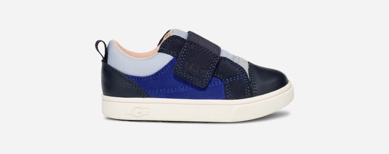 UGG® Rennon Low Trainer for Kids in Night Sky, Size 8, Leather