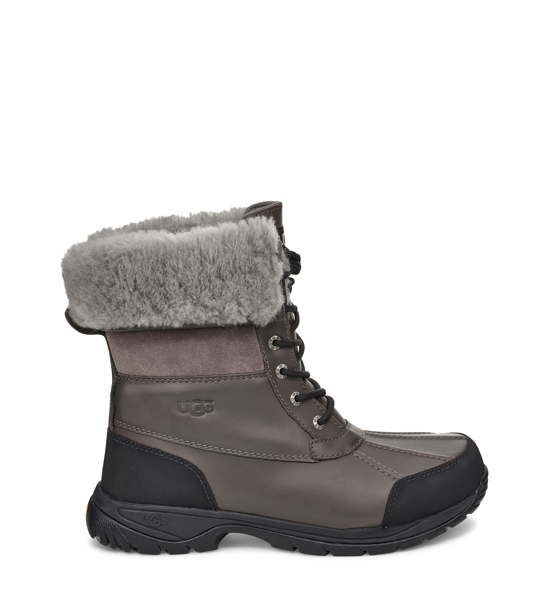UGG Butte Boot for Men in Grey, Size 7, Suede