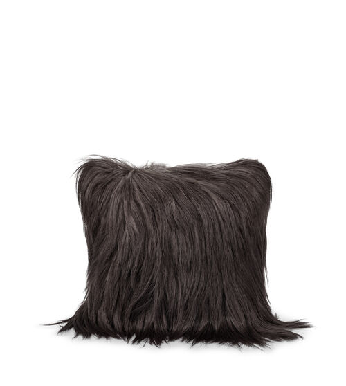 UGG Women's Ringo Genuine Fur Pillow in Charcoal