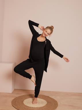Maternity & Nursing Loungewear 3-Piece Kit black