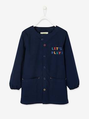 Let's play Smock for Boys electric blue