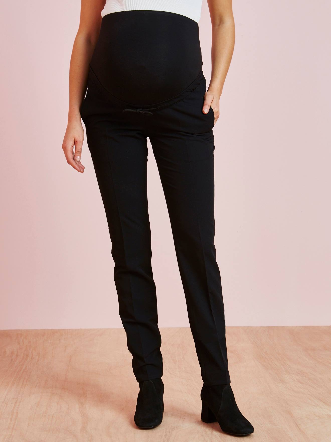 Maternity Cigarette Trousers black
