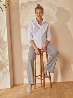 Ultra-Soft Yoga Trousers, Maternity & Post-Maternity light grey