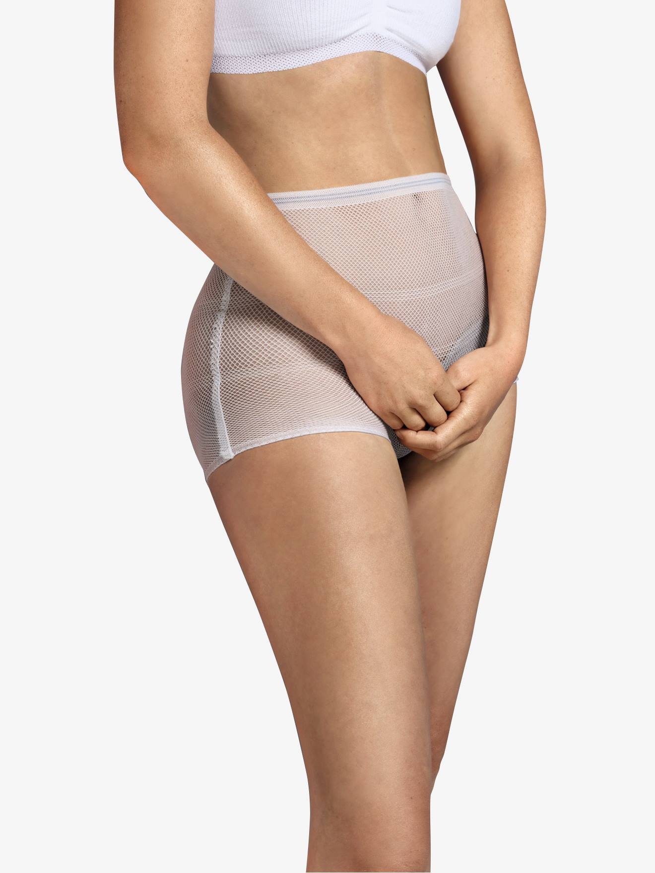 Pack of 5 Semi-Disposable Knickers, CARRIWELL white