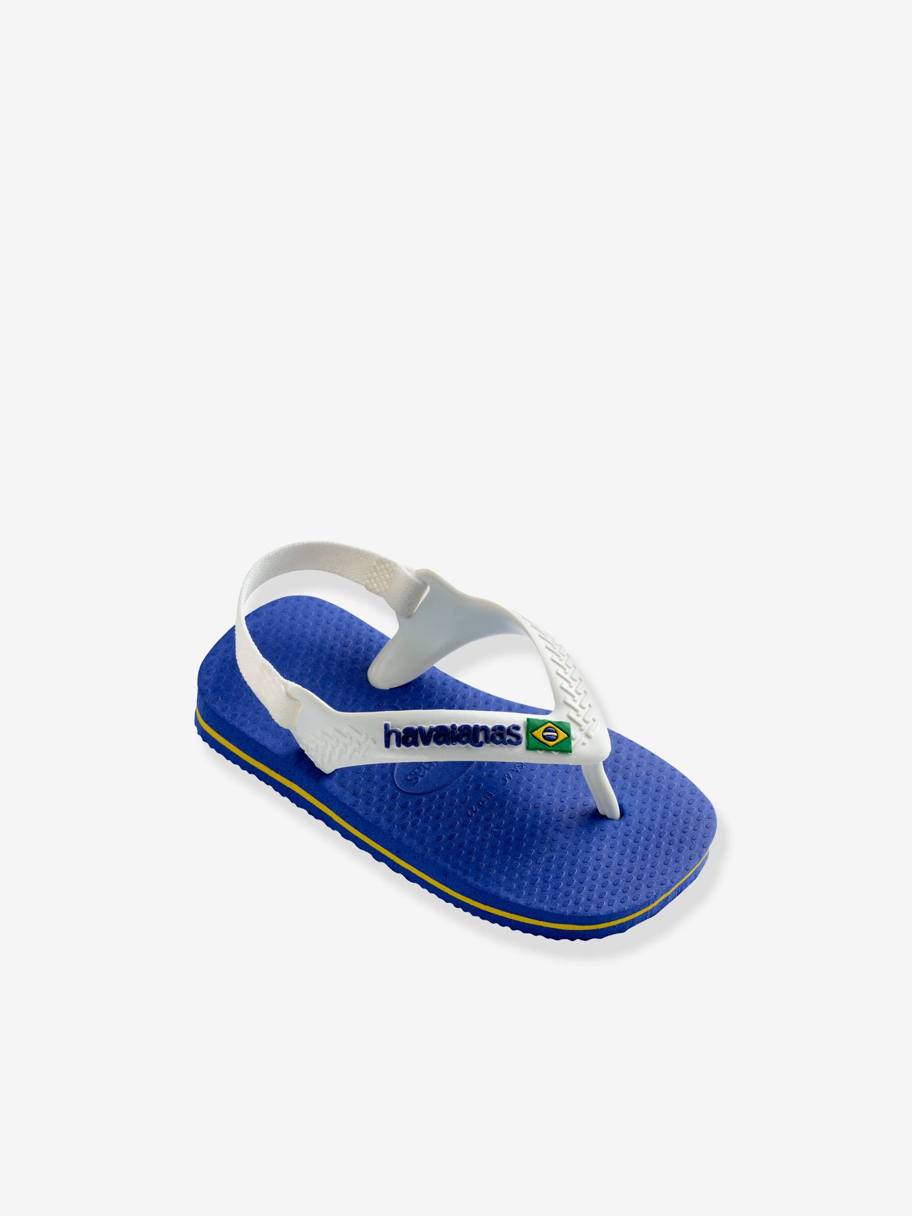 Baby Brasil Logo II Flip-Flops, HAVAIANAS navy blue
