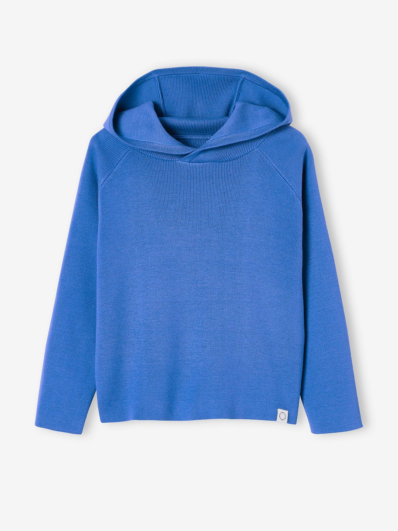 Hooded Jumper for Boys blue