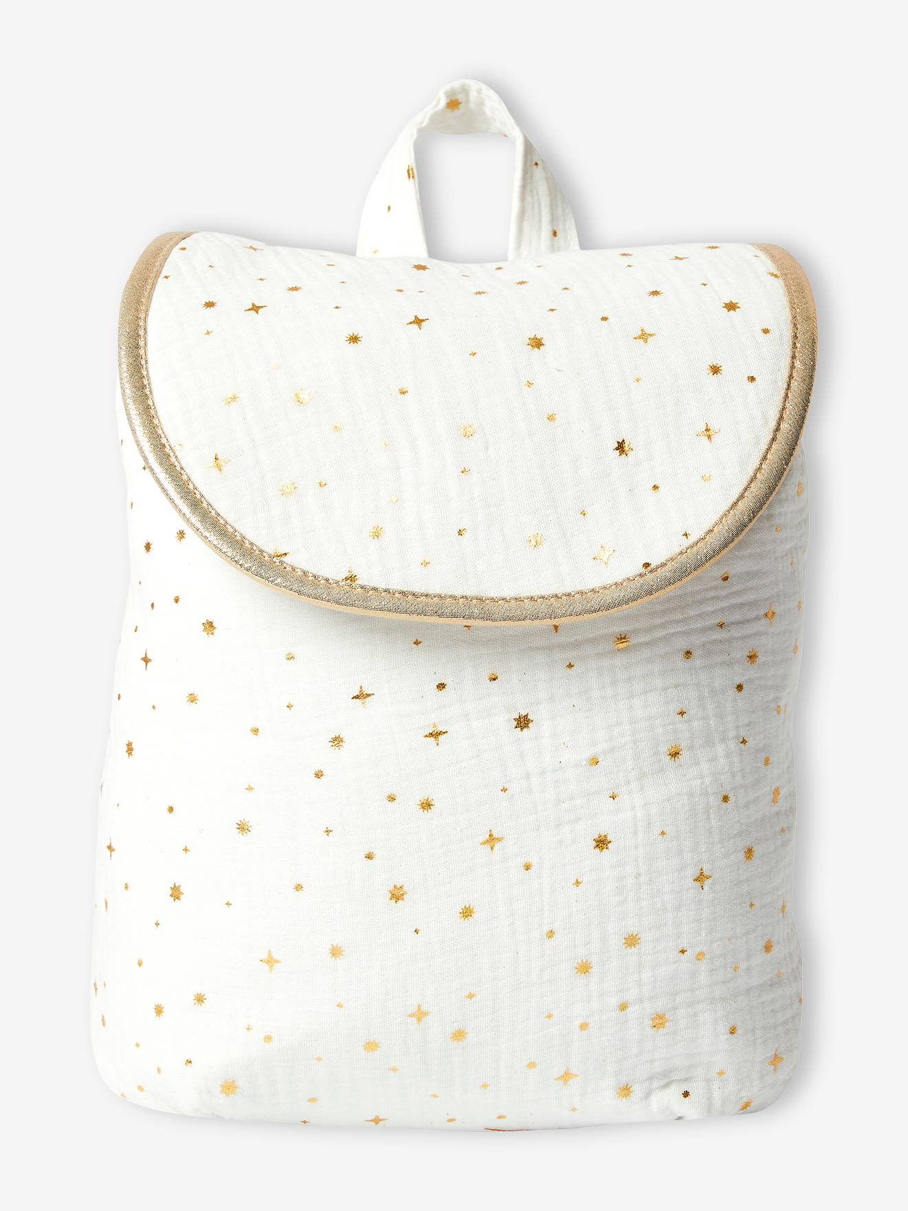 Stars Bag for Girls ecru