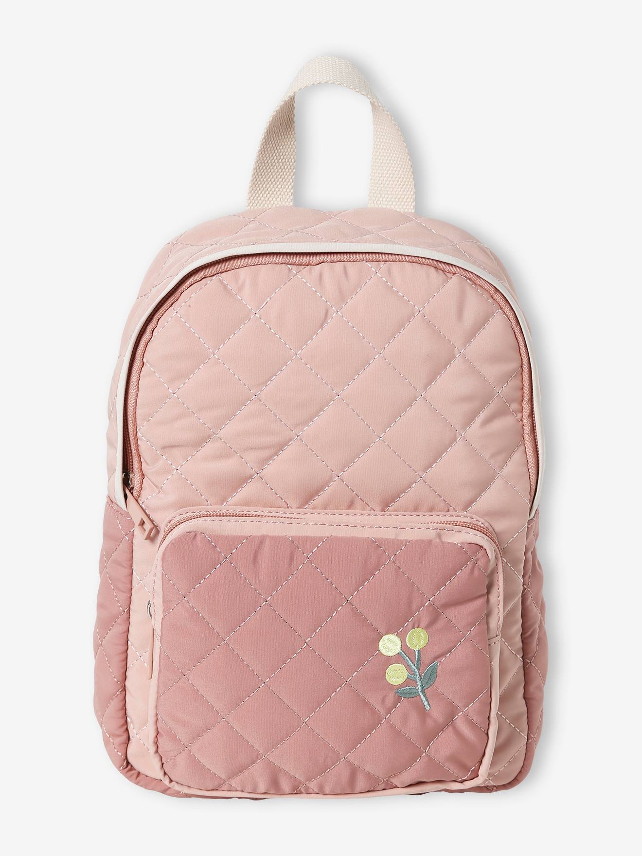 Padded Backpack for Girls, Playschool Special pale pink