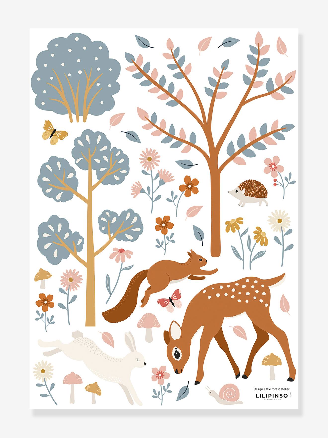Deer Stickers, Joro by LILIPINSO brown