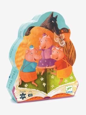 The 3 Little Pigs Puzzle, 24 pieces, by DJECO multi