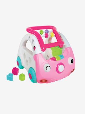 3-in-1 Mini-Car Baby Walker, BLUE BOX pink