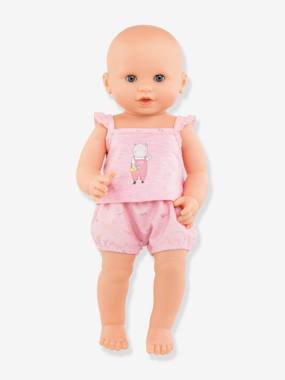 Emma Drink-and-Wet Bath Baby Doll Set, by COROLLE light pink