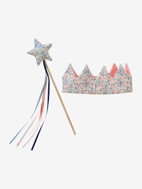 Crown + Magic Wand pink