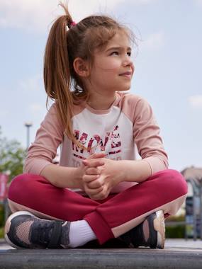 move together' Sports Top with Raglan Sleeves, for Girls white