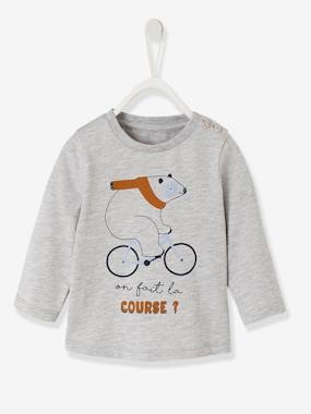 Stylish Top for Baby Boys dark blue