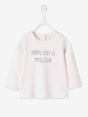 Long Sleeve Top for Babies dark blue