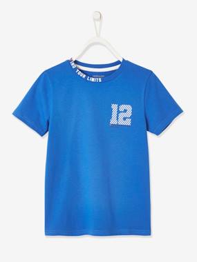 Sports T-Shirt with Number for Boys black