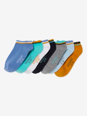 Pack of 7 Pairs of Weekday Socks blue/multi
