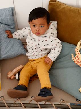 2-Piece Combo, Sweatshirt & Trousers for Babies beige/print
