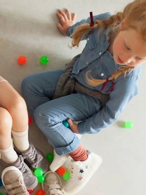 Jumpsuit in Fluid & Lightweight Lyocell® for Girls denim blue