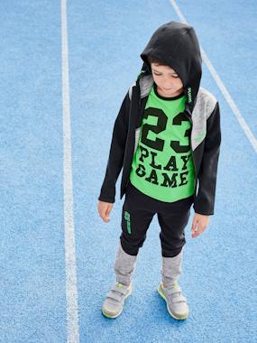 Joggers for Boys, Techno Fabric grey anthracite