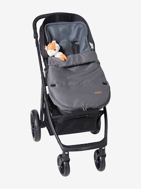 Breathable Footmuff for Pushchairs grey anthracite
