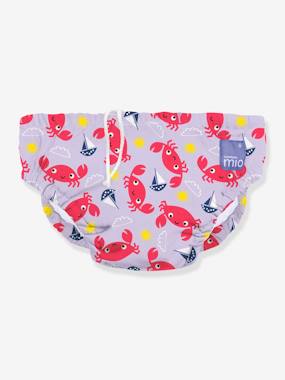 Reusable Swim Nappy 1-2 Years (9-12 kg), BAMBINO MIO white dark two color/multicol
