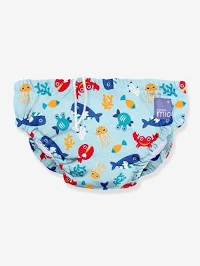 Reusable Swim Nappy 2+ Years, BAMBINO MIO white dark two color/multicol