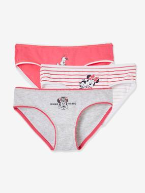 Pack of 3 Disney® Briefs, Minnie Mouse & Figaro® pink