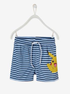 Pokemon® Swim Shorts for Boys blue stripes