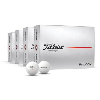 Titleist Pro V1x 4 For 3 Golf Balls Plain - 2025