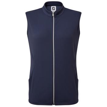 FootJoy Womens Full-Zip Vest Golf Vest - Navy