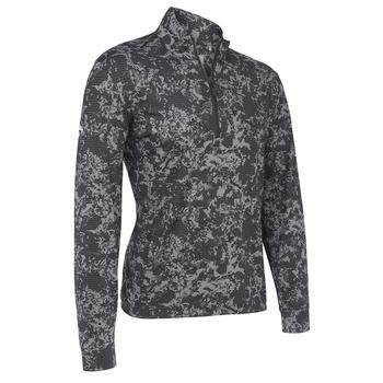 Callaway Camo Sun Printed 1/4 Zip Top - Caviar