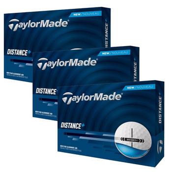TaylorMade Distance Plus Golf Balls (3 For 2) - White