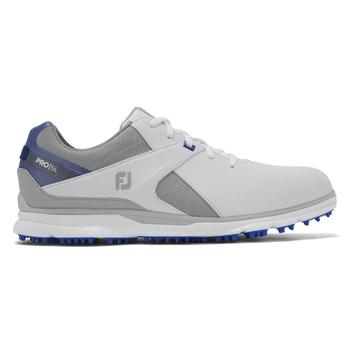 FootJoy Mens Pro SL 2021 Golf Shoe - White/Grey/Blue
