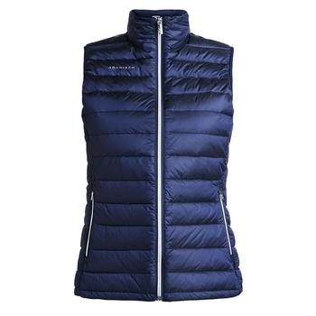 Rohnisch Womens Shine Light Down Golf Vest - Navy